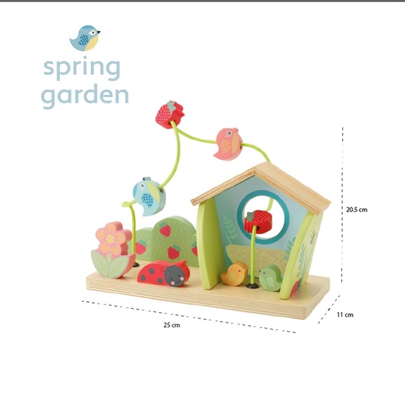 Orange Tree Toys-Feeding Birds Bead Frame Toy-NWB - Picture 9 of 10